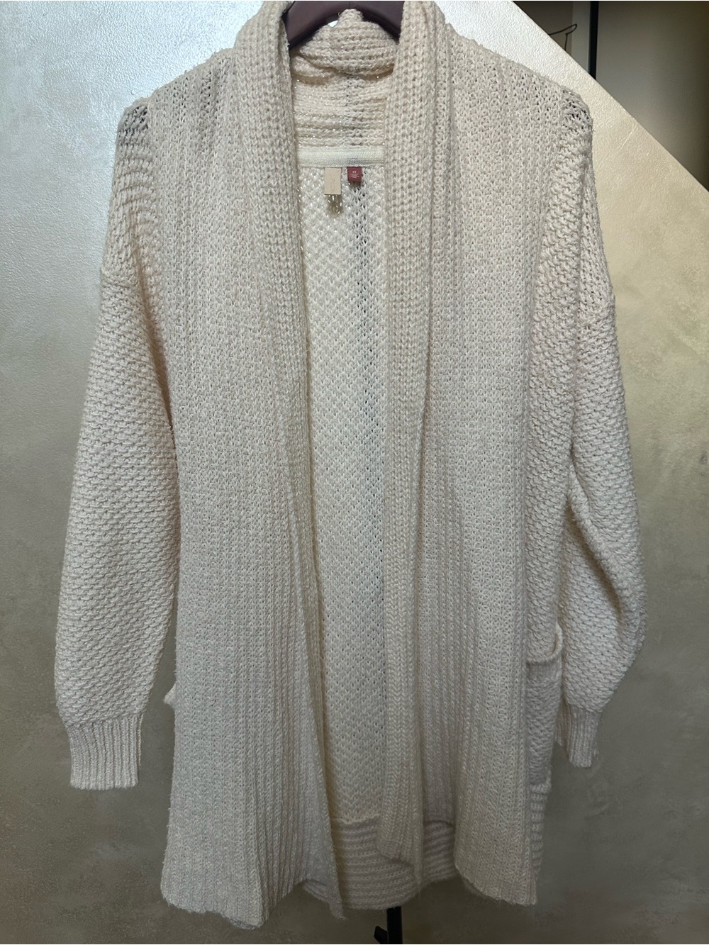 Pilcro Open-Front Knit Cardigan size XS
